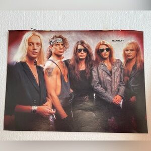 Warrant Band Pinup